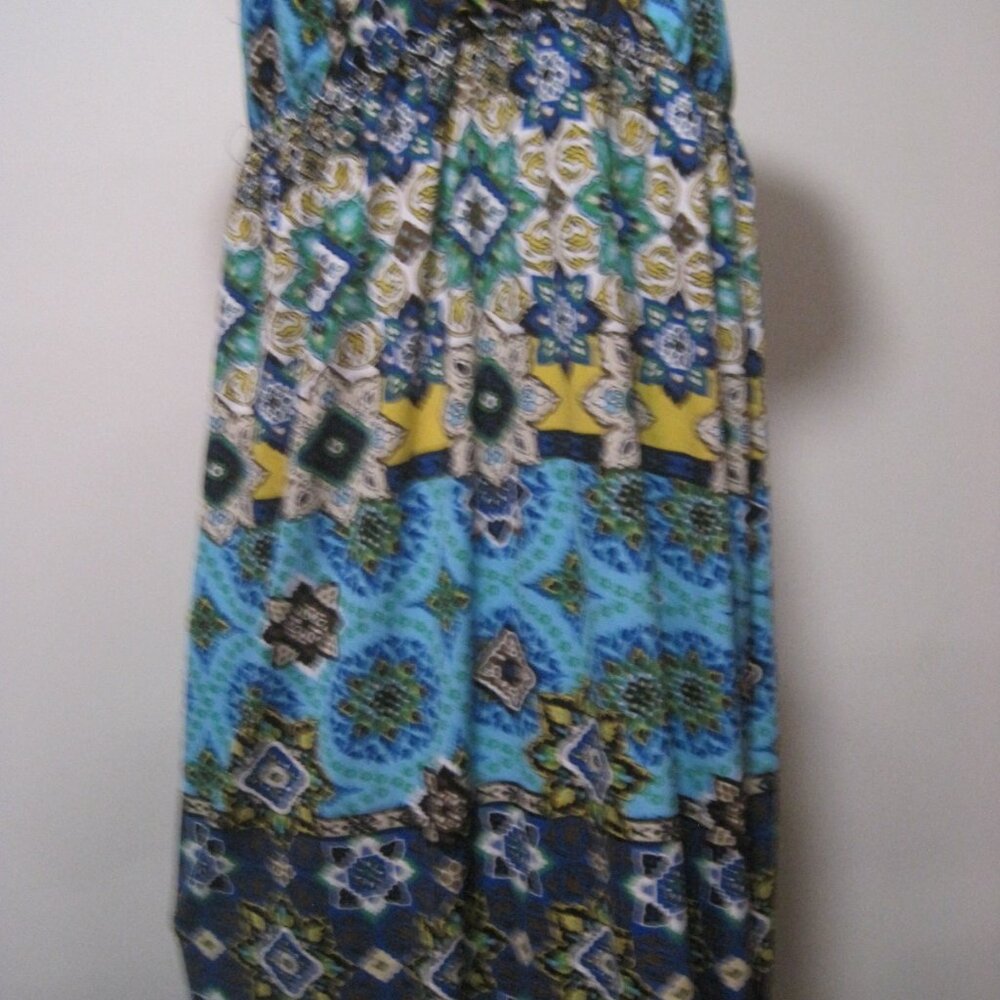 Wet Seal Vintage Babydoll Women's Medium Sleeveless Spaghetti Strap Maxi Dress - Picture 3 of 7